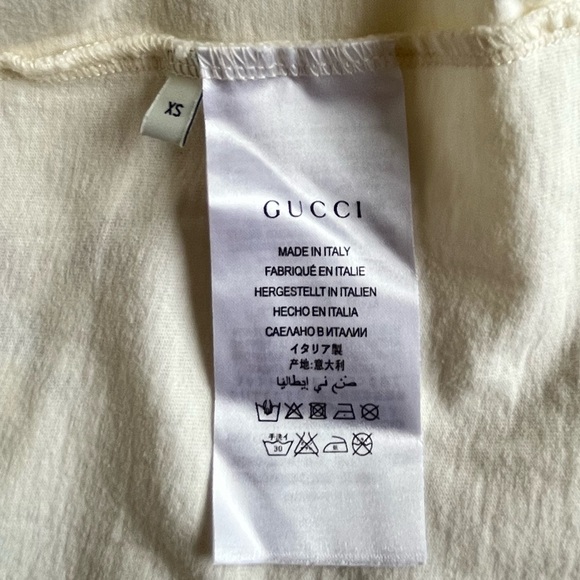 Gucci Chateau Marmont Oversized Cotton T-Shirt - XS Streetwear Luxury Designer - Picture 12 of 16